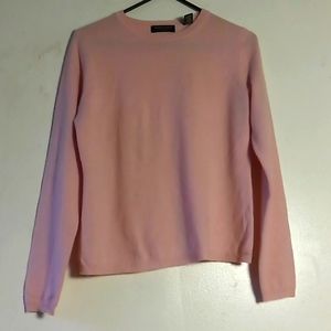 Women's cashmere top blouse size medium Valerie Stevens